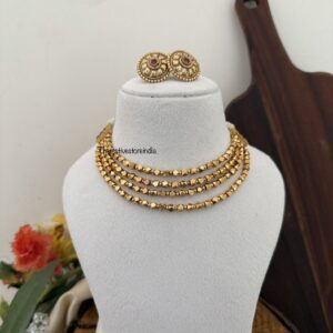 Ashtapatti gundu maala set - 4 layer