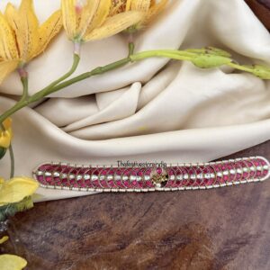 Jadau mini close knit choker | Trending