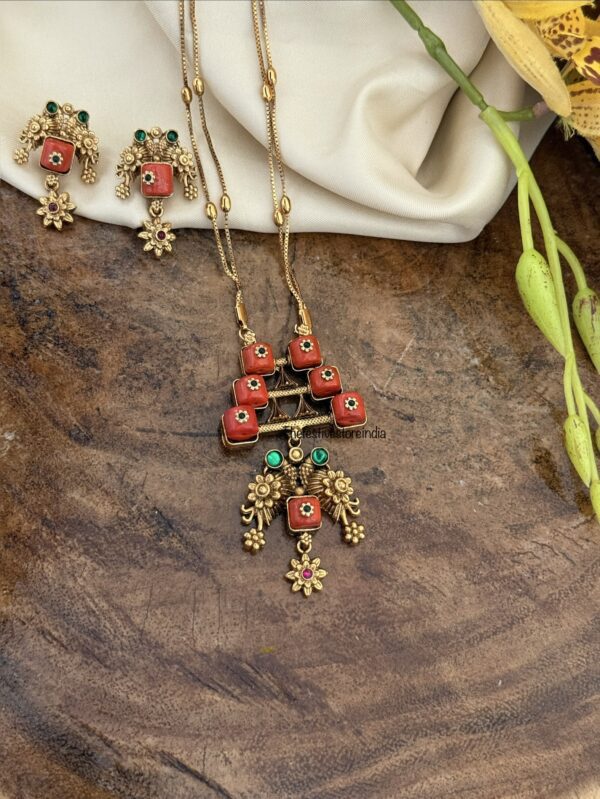 40cms coral chain set