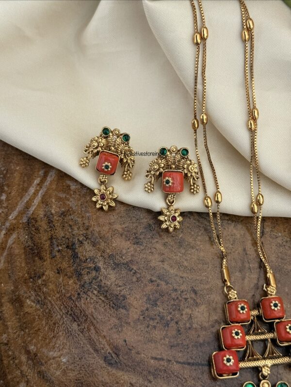 40cms coral chain set