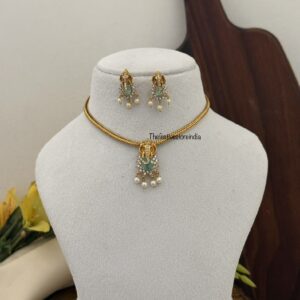 Kids friendly mint stone Ganapa set