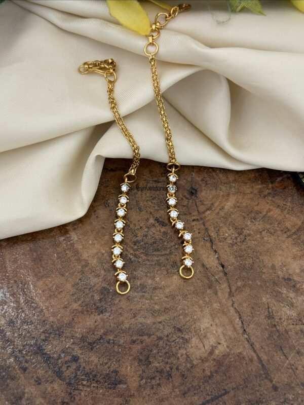 Diamonds maati - straight | ear chain