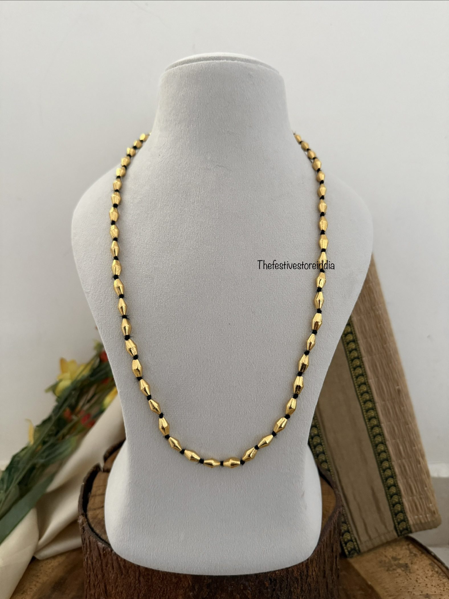 Bormala Single layer haara - Sara | Haaram | 62cms