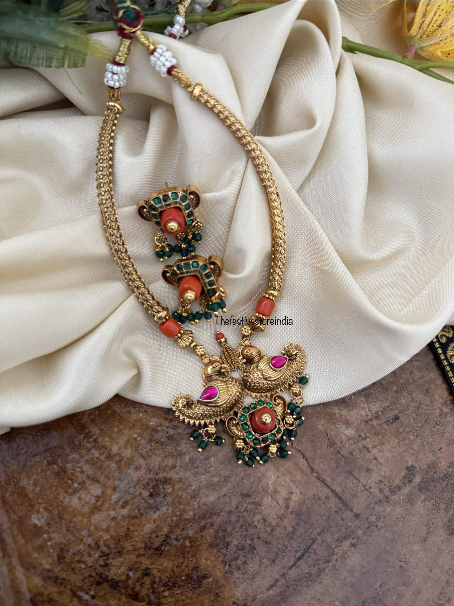 Havala | Coral kanti set - Hasli